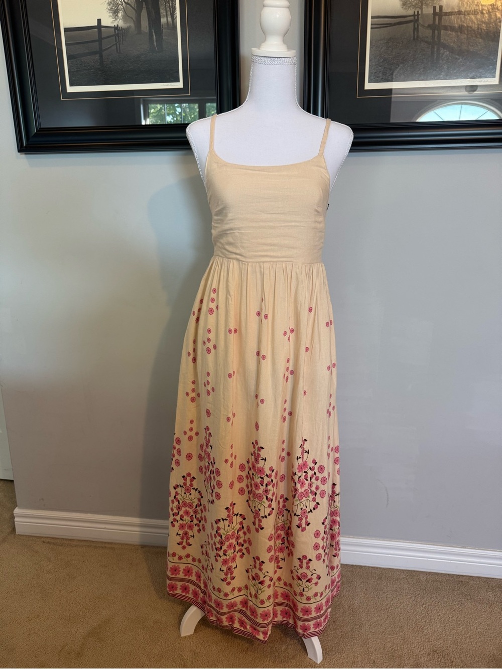Linen Maxi Dress